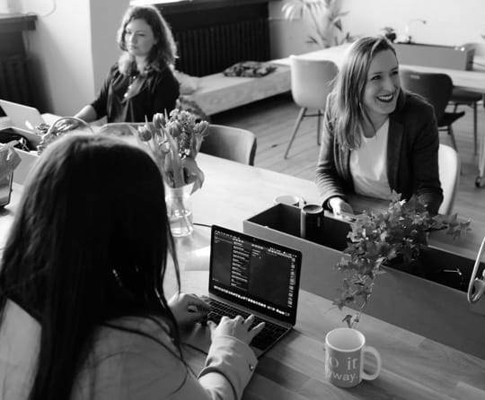 image of women in an office